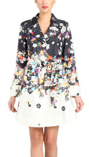 Desigual Primavera From 2013 Collection Retailed for $224 Rain coat