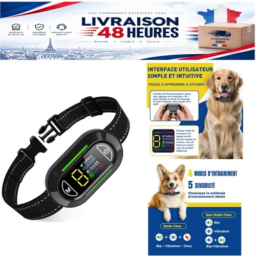 Collier anti aboiement chien - anti,