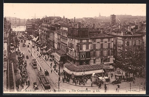 Carte postale marseille la - postale,