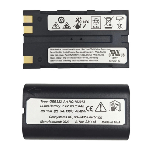 Geb222 battery for leica - battery,