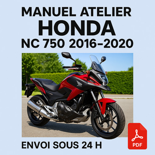 Manuel atelier honda 750 - manuel, nc