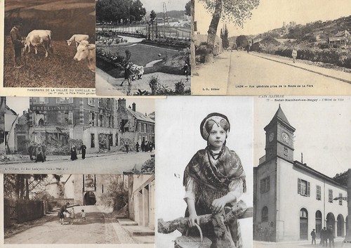 Lot cartes postales - 50,