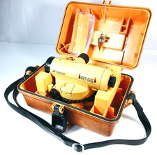 TOPCON Auto Level Surveying AT-G6 With Case Tested working From Japan AI143 T