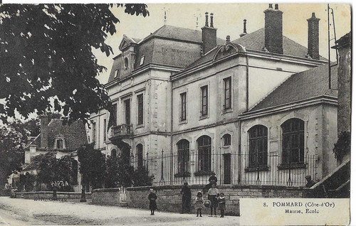Cpa animée voyagée pommard - animée,