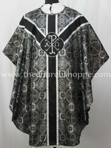 Ensemble chasuble gothique - chasuble,