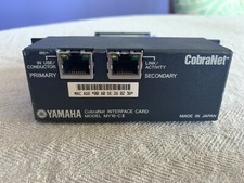 CobraNet MY16-CII For Yamaha 01V-96 Ethernet interface card