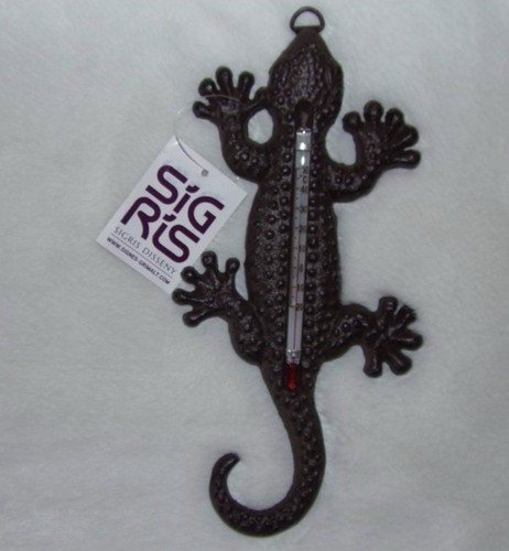 Thermomètre lézard tarente - thermomètre, lézard/