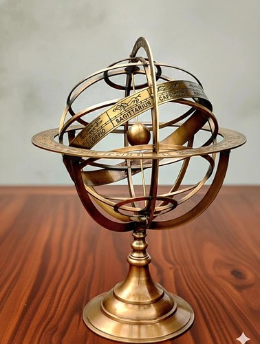 Ancien globe armillaire - , en