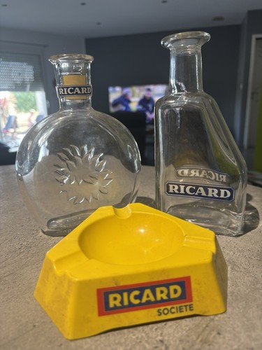 Pichet ricard verre vintage - verre,