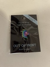 Rebecca Yarrows Fourth Wing: Irid Andarna Enamel Pin by Out of Print