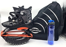 Kangoo Jumps KJ XR3 Medium Men 6-8 Women 7-9 Black Exercise Boots X Rebound Bag