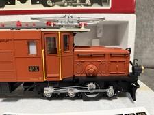 LGB G Scale 2040 Rhb Ge 6/6 Rhaetian Brown Electric Crocodile #413 LN/OB