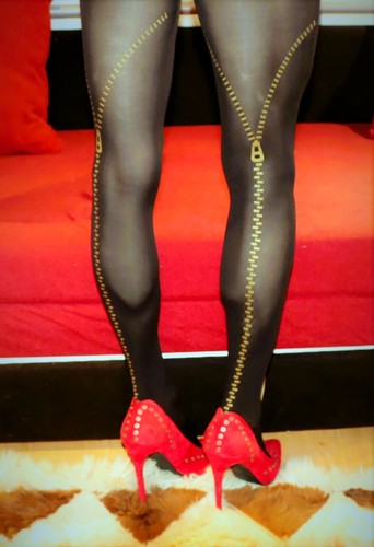 Collants festifs motif - à,