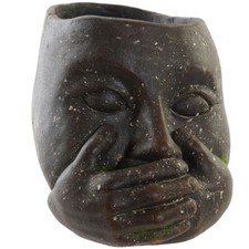 Fiberglass Flower Pot Holder - Don't Say