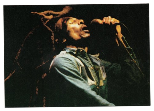 Bob marley carte postale - bob, n°