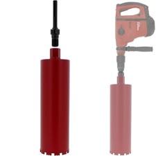 Couronne diamant Ø 132 mm avec adaptateur pour perceuse et perforateur SDS-max