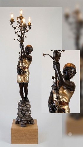 Lampadaire nubienne 5 - lampadaire,