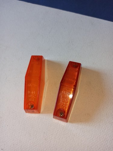 Cabochons orange feux - orange,