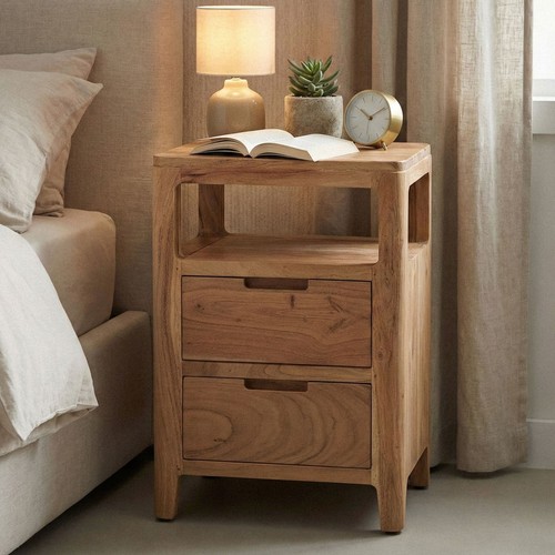 Table chevet bois massif - table,