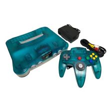 Console Nintendo64N64 Region Free Clear Blue avec contrôleur, câble. JAPAN testé