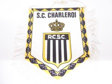 FANION / PENNANT - FOOTBALL - LOGO - 9 CM X 11 Cm - SC CHARLEROI - RCSC