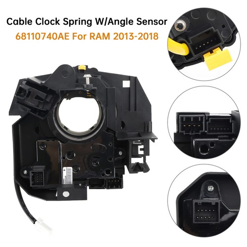 Clock spring with angle sensor - spring,