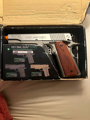 Colt 1911 rail gun - colt,