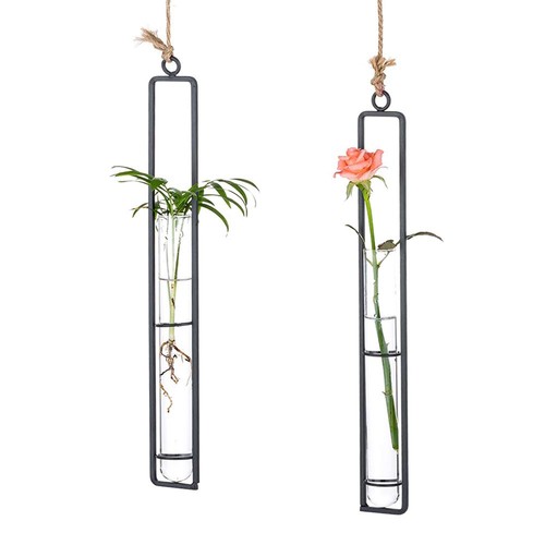 Vase verre créatif fer - créatif, en