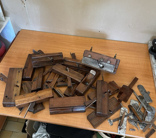 Lot rabot ancien outil - rabot,