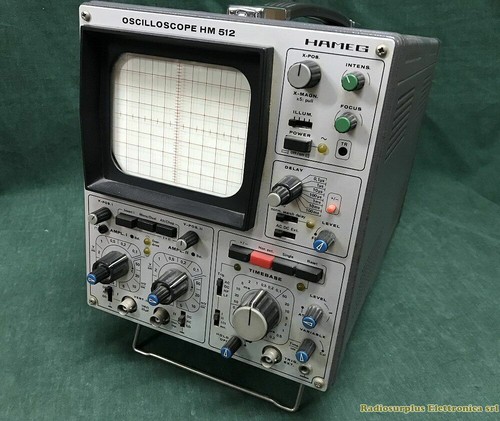 Dual trace oscilloscope hameg - trace,