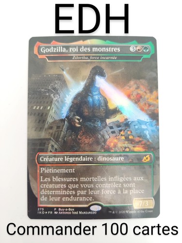 Mtg commander deck - deck, godzilla