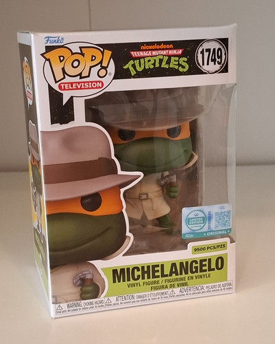 Funko pop 1749 - pop, michelangelo