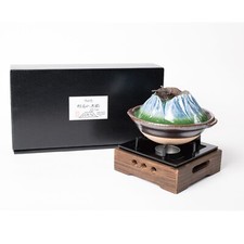 pot en faïence Montagnes du Japon Poêle à bois gifto combustible solide Arita...