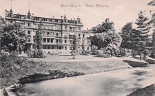 GERMANY BADEN BADEN HOTEL MINERVA