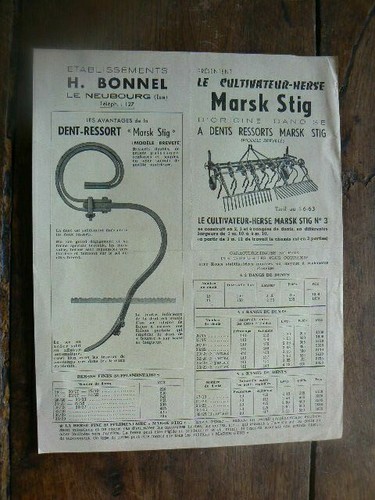 Prospectus catalogue agricole - prospectus,