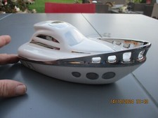 Joli Ancien Bateau Hors Bord