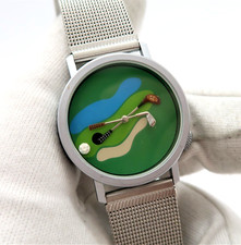AKTEO,J C Mareschal Akteo Design, "Golf Unique 3D Spinning Dial",MEN'S WATCH 239