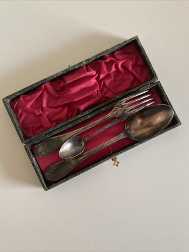 Set antique cutlery - of,