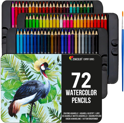 Crayons de couleurs - 72,