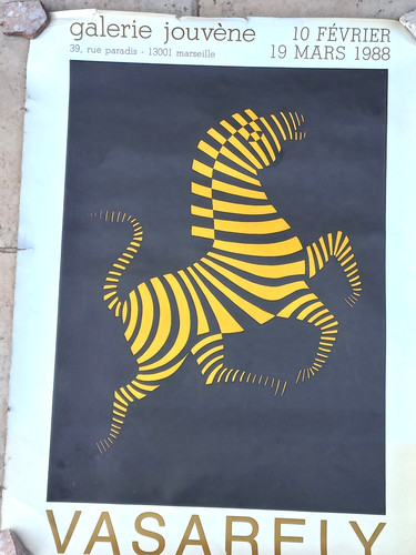 Victor vasarely zèbre - ,