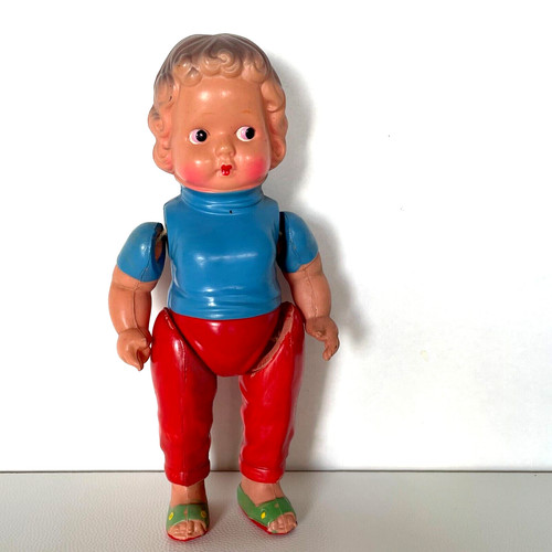 Ancienne poupee celluloïd - poupee, en