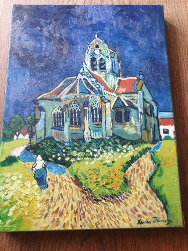 Huile sur toile xavier - sur,