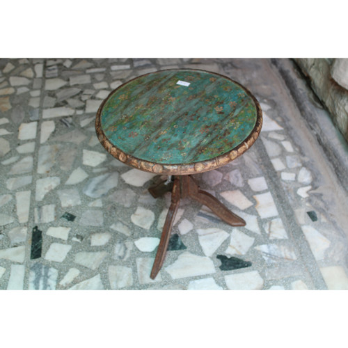 Table basse ronde - en, fait