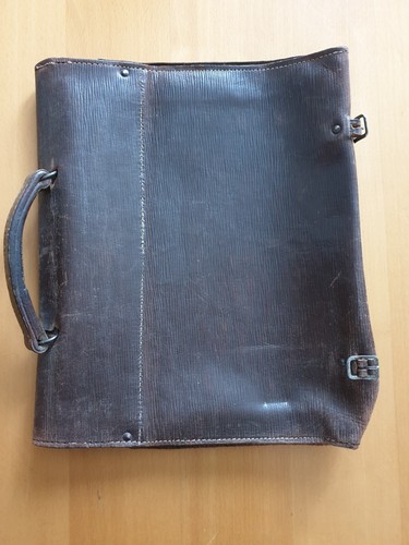Cartable cuir marron - cartable,