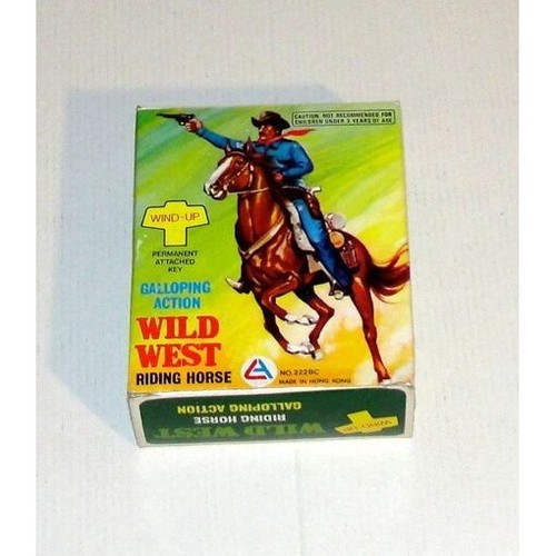 Figurine cowboy cheval wild - figurine, a