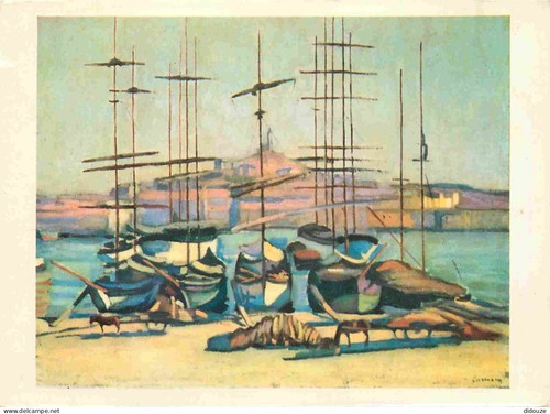 Carte postale art peinture - -,