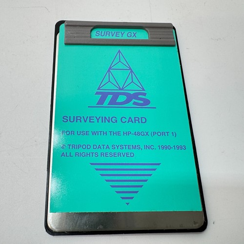 Tds survey ram - card, for