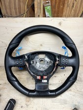 Mk5 VW Golf R32 (GTI & Jetta Gli) Leather  Steering Wheel Flat Bottom 05-10