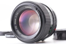 [N MINT w/Caps] Canon FD NFD 50mm f/1.2 Standard MF Lens For FD Mount From JAPAN