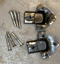 MGB Tonneau Bow Bar Socket Black - two units